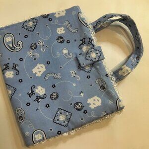 UNC North Carolina TarHeels Chapel Hill Book Bible Journal Cover Handmade RARE